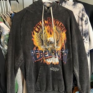 Civil Regime dark grey hoodie